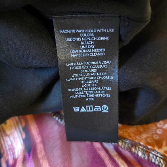 Anthropologie Multi Print V Neck Maxi Dress - Picture 11 of 14